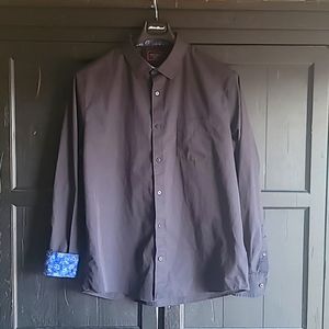 Untuckit XXL Slim Black Button Down